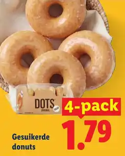 Lidl Gesuikerde donuts aanbieding