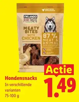 Lidl Orlando Hondensnacks aanbieding