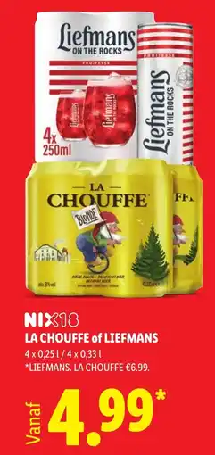 Lidl La Chouffe of Liefmans aanbieding