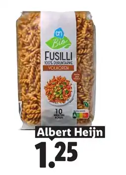 Lidl Albert Heijn Fusilli aanbieding