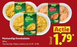 Lidl Plantaardige broodsalades aanbieding