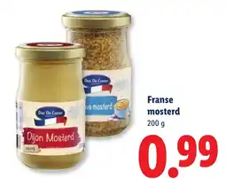 Lidl Duc De Coeur Dijon Mosterd aanbieding