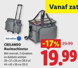 Lidl Crelando Naaimachinetas aanbieding