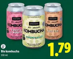 Lidl Ayatana Bio Kombucha aanbieding