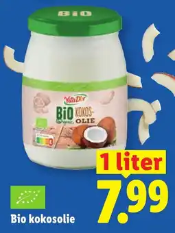 Lidl VitaDor Bio Kokosolie aanbieding