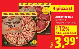 Lidl Alfredo Stonebaked Pizza aanbieding