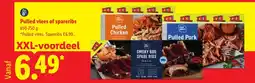Lidl Pulled vlees of spareribs aanbieding