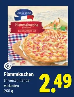 Lidl Flammkuchen aanbieding