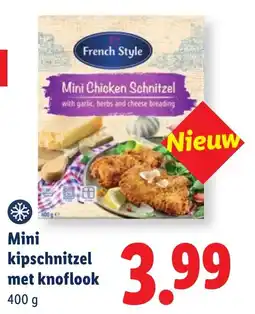 Lidl French Style Mini Chicken Schnitzel aanbieding