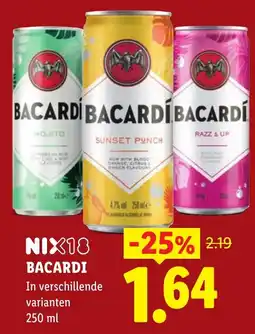 Lidl Bacardi aanbieding