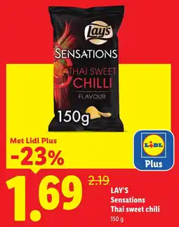Lidl Lay's Sensations aanbieding