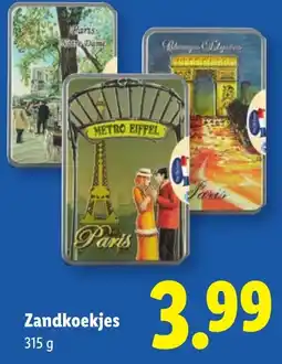 Lidl Zandkoekjes aanbieding