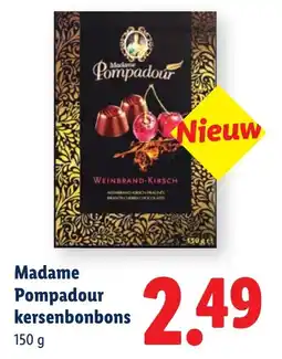 Lidl Madame Pompadour kersenbonbons aanbieding