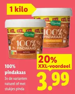 Lidl Maribel Pindakaas aanbieding