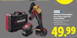 Lidl Parkside Performance Accu-haakse slijper aanbieding
