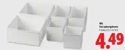 Lidl Set opbergdozen aanbieding