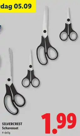 Lidl Silvercrest Scharensset aanbieding