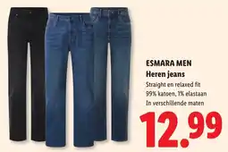Lidl Esmara Men Heren jeans aanbieding