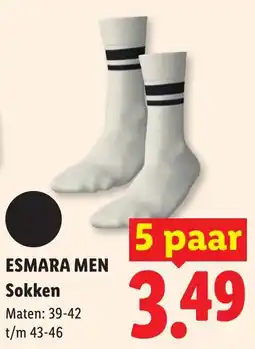Lidl Esmara Men Sokken aanbieding