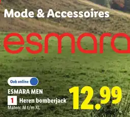Lidl Heren bomberjack aanbieding