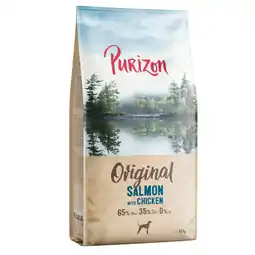 Zooplus Purizon Zalm met Kip Adult- Nieuwe productlijn: Daily 65 - Dubbelpak: 2 x 12 kg aanbieding