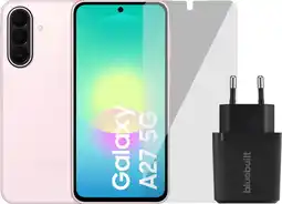 Coolblue Samsung Galaxy A27 256GB Roze 5G + Basis Accessoirepakket aanbieding