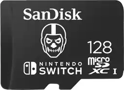 Coolblue SanDisk MicroSDXC Extreme Gaming 128GB Fortnite (Nintendo licensed) aanbieding