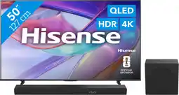 Coolblue Hisense QLED 50 E79S (2026) + Hisense HS3100 aanbieding