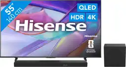 Coolblue Hisense QLED 55 E79S (2026) + Hisense HS3100 aanbieding