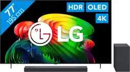 Coolblue LG OLED 77 B6 (2026) + LG DSC9S aanbieding