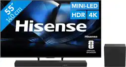 Coolblue Hisense ULED 55 U79SE (2026) + Hisense HS3100 aanbieding