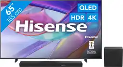 Coolblue Hisense QLED 65 E79S (2026) + Hisense HS3100 aanbieding