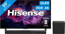Coolblue Hisense QLED 50 E79S PRO (2026) + Hisense HS3100 aanbieding