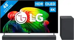 Coolblue LG OLED 48 B6 (2026) + LG DS40T aanbieding