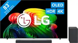 Coolblue LG OLED 83 B6 (2026) + LG DSC9S aanbieding