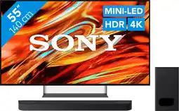 Coolblue Sony Bravia 7 II True RGB 55 (2026) + Sony Bravia Theatre Bar 6 Zwart aanbieding