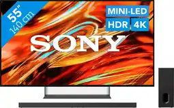 Coolblue Sony Bravia 7 II True RGB 55 (2026) + Sony Bravia Theatre Bar 7+S aanbieding
