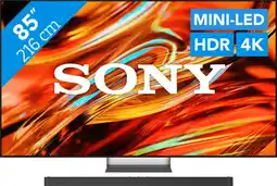 Coolblue Sony Bravia 7 II True RGB 85 (2026) + Sony Bravia Theatre Bar 9 aanbieding