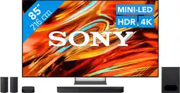 Coolblue Sony Bravia 7 II True RGB 85 (2026) + Sony Bravia Theatre System 6 Zwart aanbieding