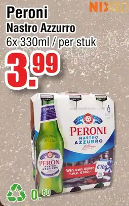 Ter Huurne Holland Markt Peroni Nastro Azzurro aanbieding