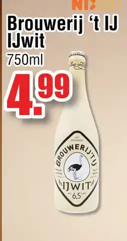 Ter Huurne Holland Markt Brouwerij 't IJ IJwit aanbieding