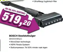 EP Beerepoot BOSCH Steelstofzuiger aanbieding