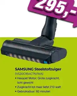 EP Beerepoot SAMSUNG Steelstofzuiger aanbieding
