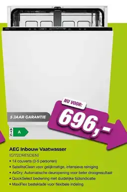 EP Beerepoot AEG Inbouw Vaatwasser aanbieding