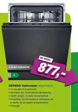 EP Beerepoot SIEMENS Vaatwasser aanbieding