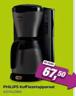 EP Beerepoot PHILIPS Koffiezetapparaat aanbieding