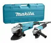 Gereedschapcentrum Makita DK0053G Haakse slijper set (GA9020 & 9558HN) in koffer - 2200W / 840W - 230mm / ... aanbieding