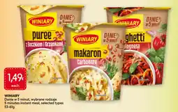 Food Plus Winiary makaron carbonara aanbieding