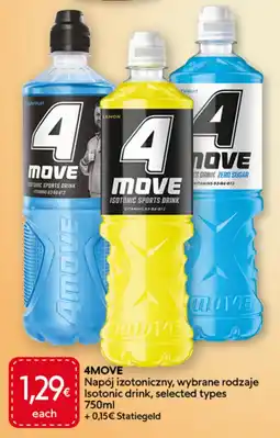 Food Plus 4move isotonic sports drink aanbieding