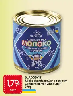 Food Plus sladosvit condensed milk aanbieding